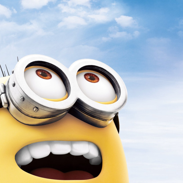 Cartoon bigeyes noserign skyclouds rayonism free wallpaper - medium preview image
