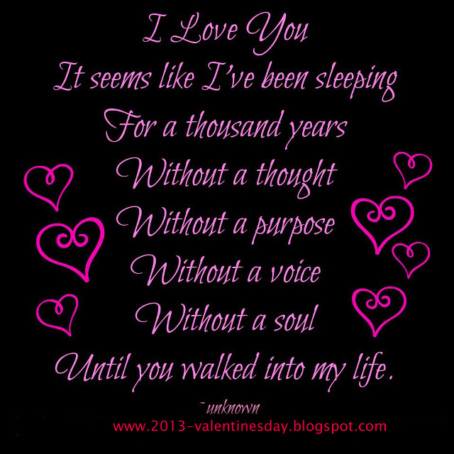 Pink poem black background hearts free wallpaper - medium preview image