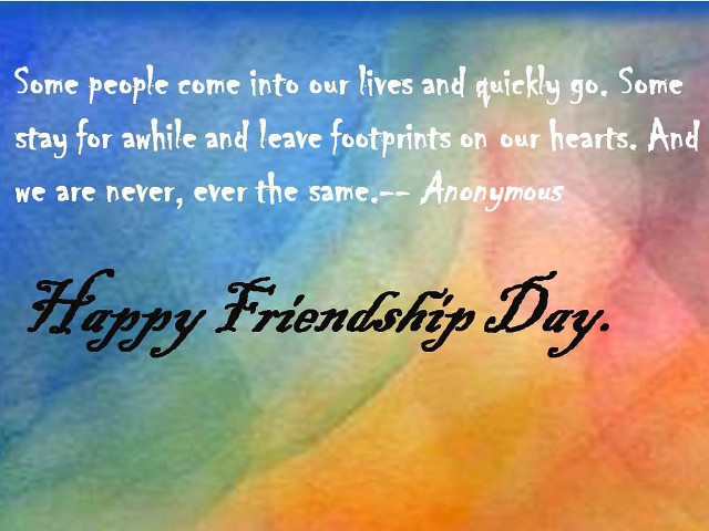 Colorful background quote from friend free wallpaper - medium preview image