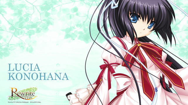 Anime girl black hair red #5 free wallpaper - medium preview image
