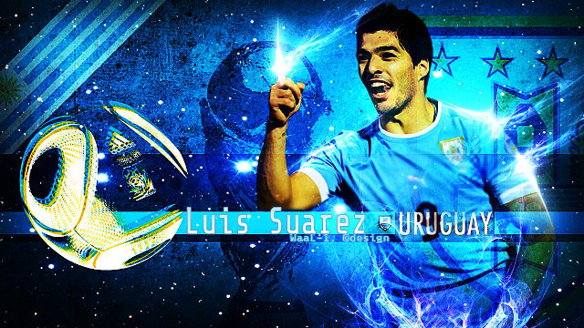 Man holding soccer ball star free wallpaper - medium preview image