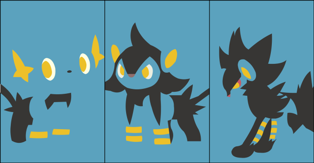 Cartoon character expressions shapes series free wallpaper - medium preview image