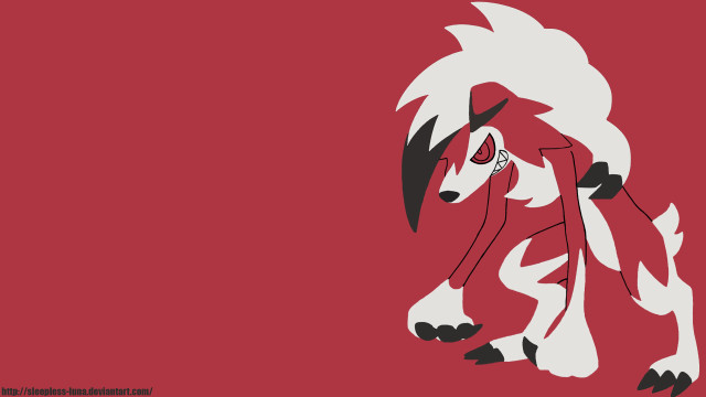 Red white animal black feet free wallpaper - medium preview image