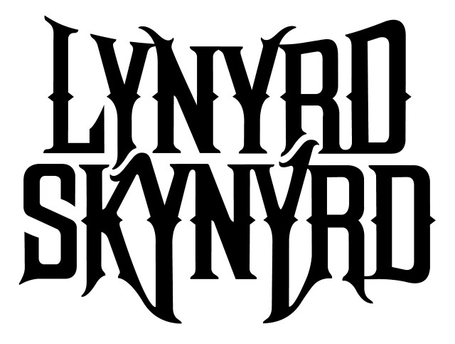 Lynyrd skynyrd black white logo free wallpaper - medium preview image