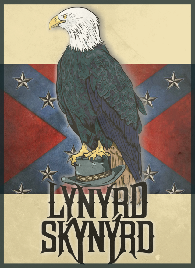 Bald eagle hat lynyrd skynyrd free wallpaper - medium preview image