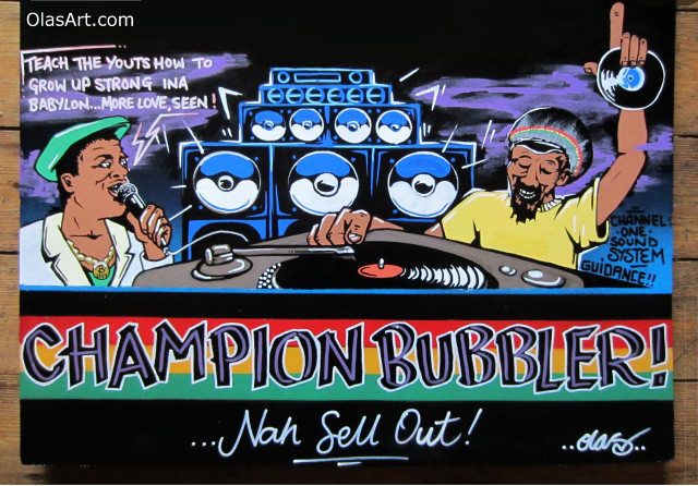 Champion bubble funk graffiti punk free wallpaper - medium preview image