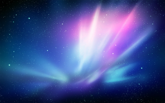 Blue pink background stars sky free wallpaper - medium preview image