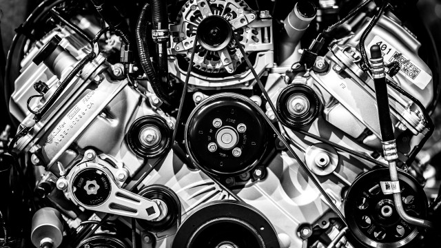 Car engine closeup gear black free wallpaper - medium preview image