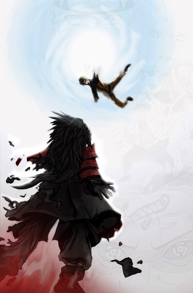 Flying person black outfit cat free wallpaper - medium preview image