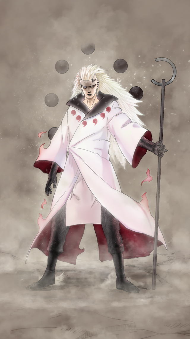 Man white black outfit staff free wallpaper - medium preview image