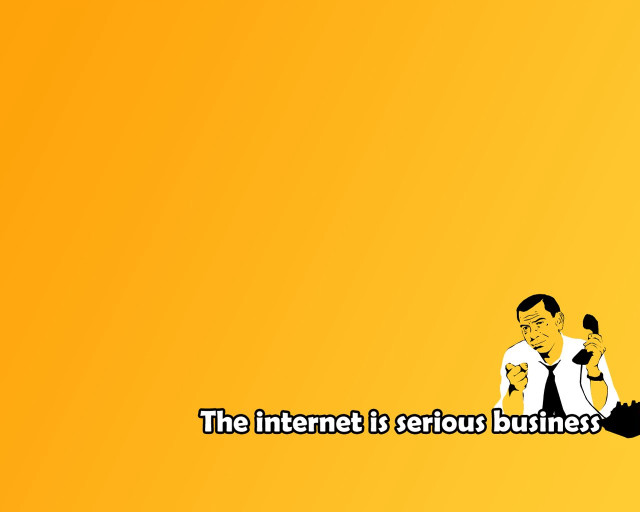 Old man laptop skeleton yellow free wallpaper - medium preview image