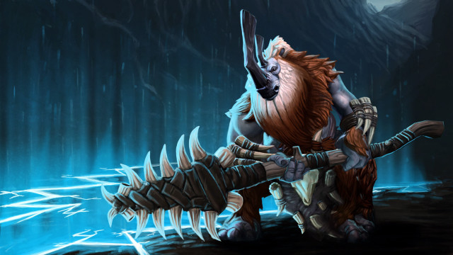 Monster large claw body back free wallpaper - medium preview image