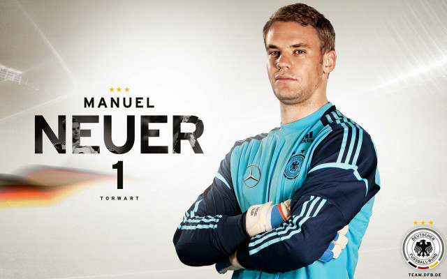 Man blue jersey posing arms free wallpaper - medium preview image