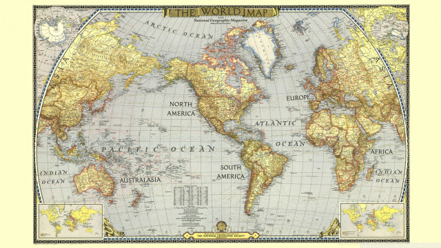 World map countries major cities #12 free wallpaper - medium preview image