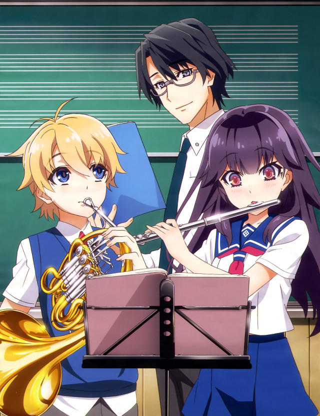 Group people musical instruments green free wallpaper - medium preview image