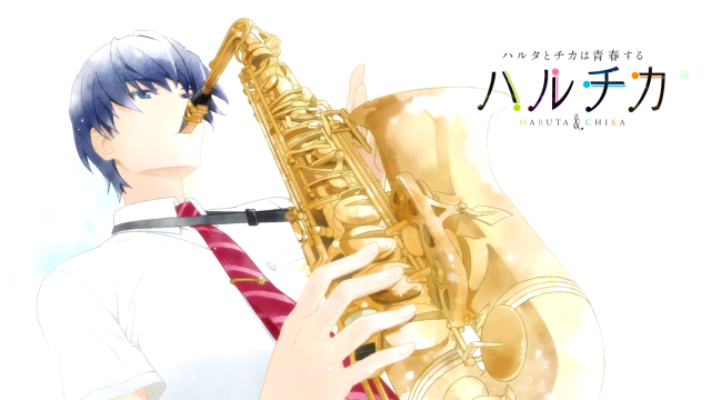 Man tie saxophone white background free wallpaper - medium preview image