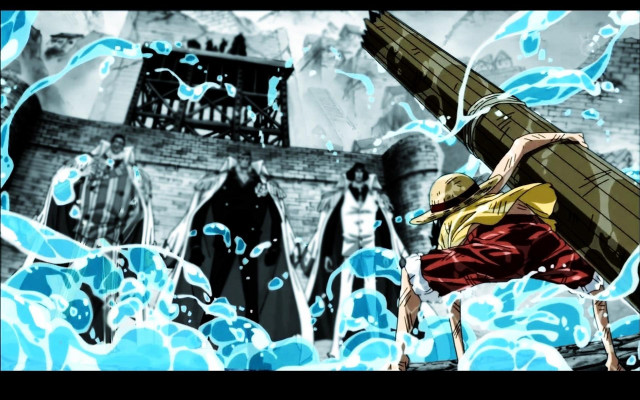 Man holding cross castle blue free wallpaper - medium preview image