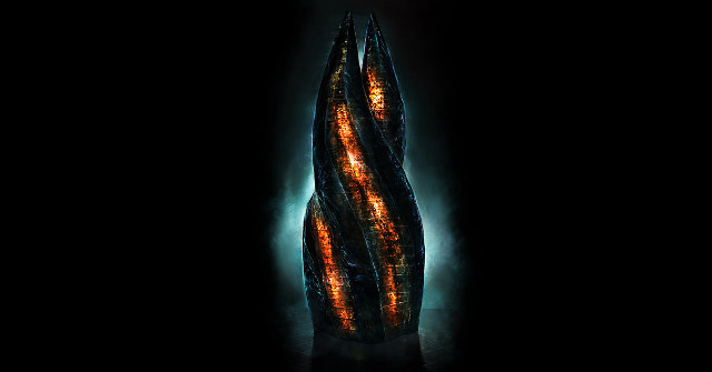 Tall tower night lights dark free wallpaper - medium preview image