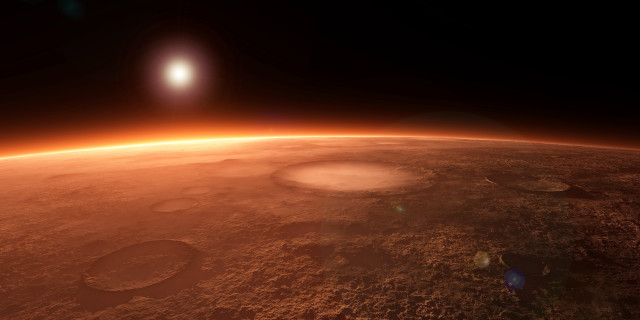 Earth space view sun background free wallpaper - medium preview image