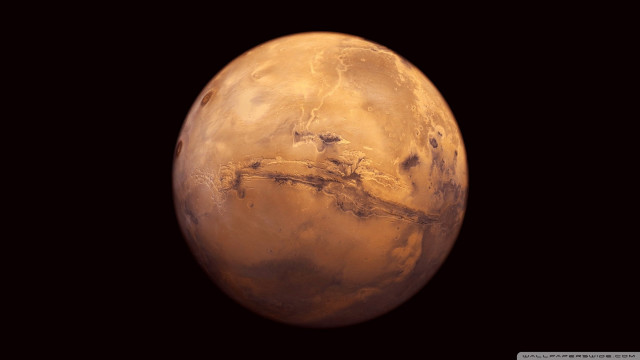 Planet closeup black background clouds free wallpaper - medium preview image
