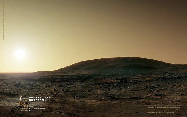 Desert sunset person horse foreground free wallpaper - medium preview image