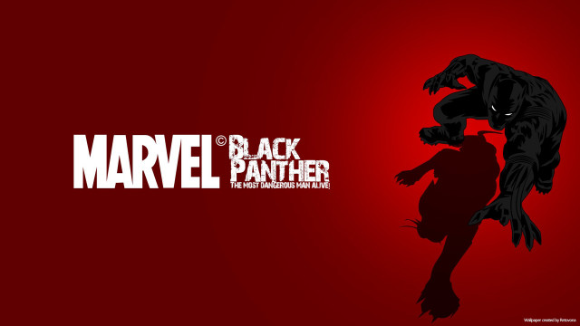 Black panther jumping claws out free wallpaper - medium preview image
