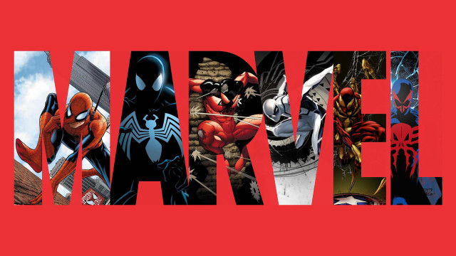 Red background marvel spiderman wolverine free wallpaper - medium preview image