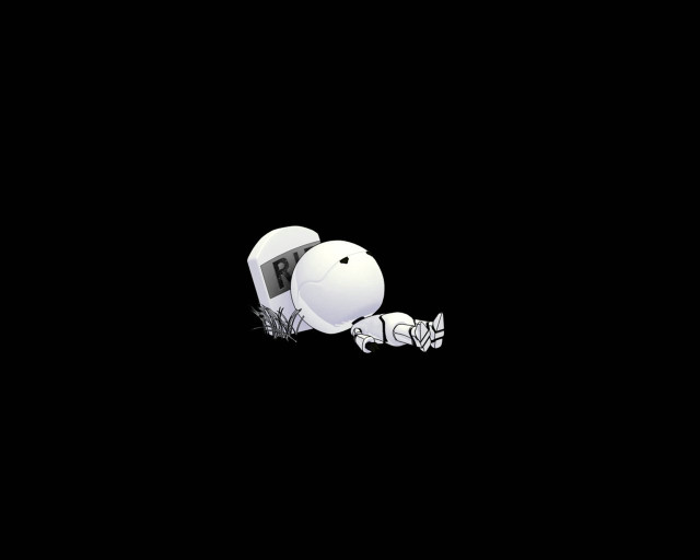 Cat laying computer mouse black free wallpaper - medium preview image