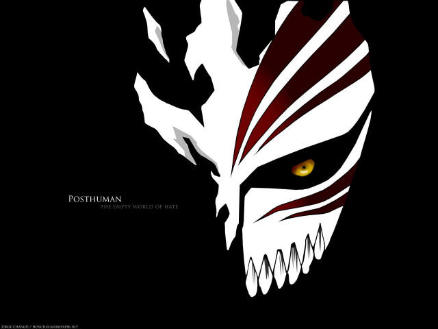 Demon white red yellow eyes free wallpaper - medium preview image
