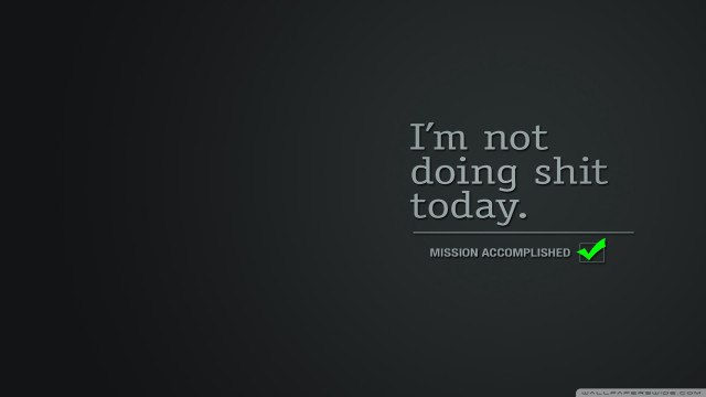 Black wall green checkmark quote #2 free wallpaper - medium preview image