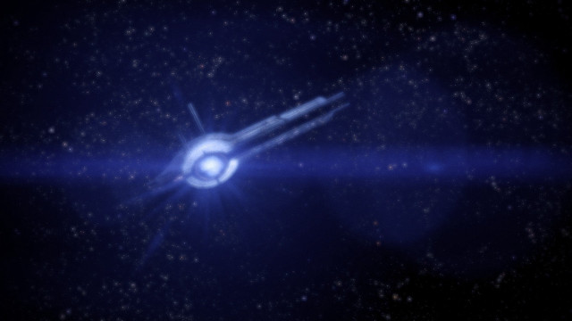 Blue object flying sky bright free wallpaper - medium preview image