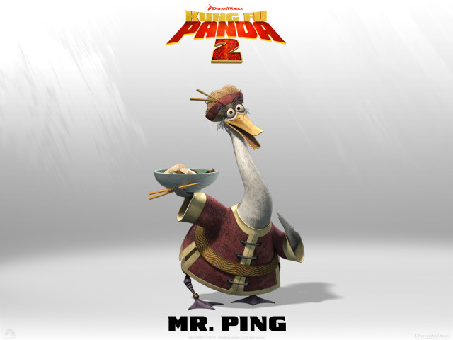 Cartoon character bowl food bird free wallpaper - medium preview image