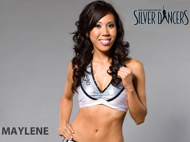 Woman silver black bikini fist free wallpaper - medium preview image