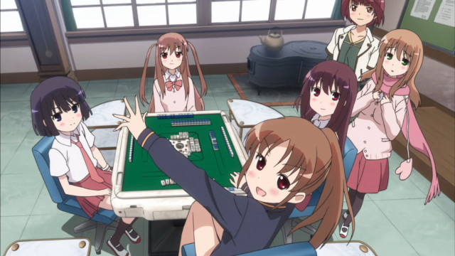 Girls table green man group free wallpaper - medium preview image