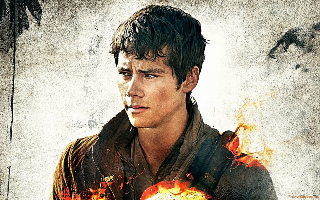 Man fireball serious look pyrokinesis free wallpaper - medium preview image