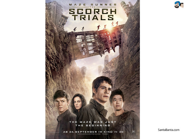 Maze runner scorch trials poster free wallpaper - medium preview image