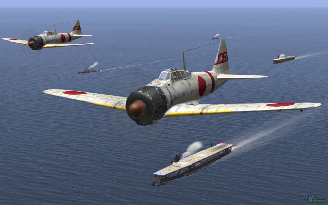 Planes flying water boat jetliner free wallpaper - medium preview image