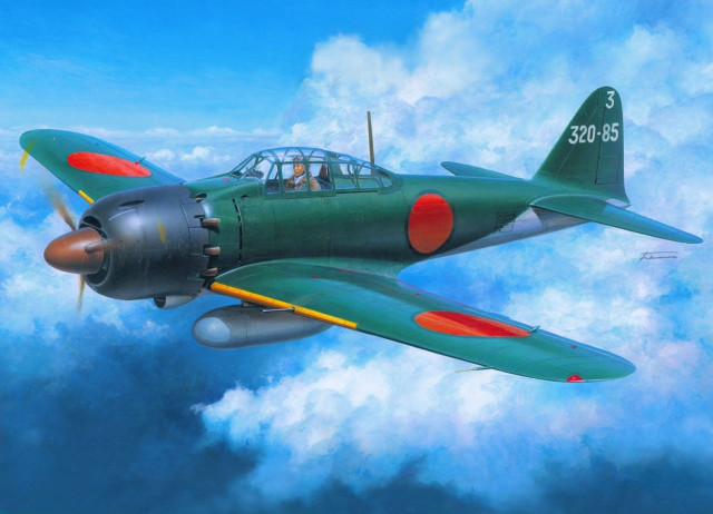 Green airplane flying sky red free wallpaper - medium preview image