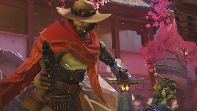 Man hat scarf gun building free wallpaper - medium preview image