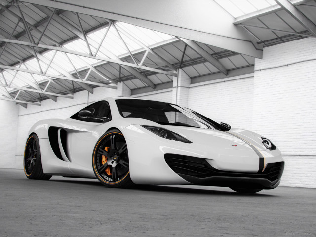 White sports car garage windows #2 free wallpaper - medium preview image