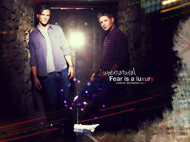 Two men tunnel light supernatural free wallpaper - medium preview image