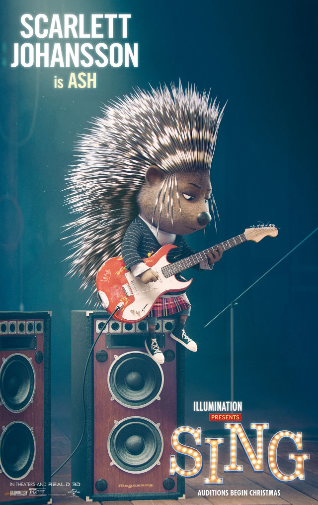 Cartoon character guitar speaker porcupine free wallpaper - medium preview image