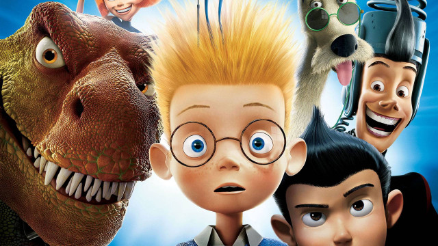 Cartoon characters dinosaur dog background free wallpaper - medium preview image