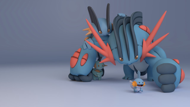 Blue red robot small robots free wallpaper - medium preview image