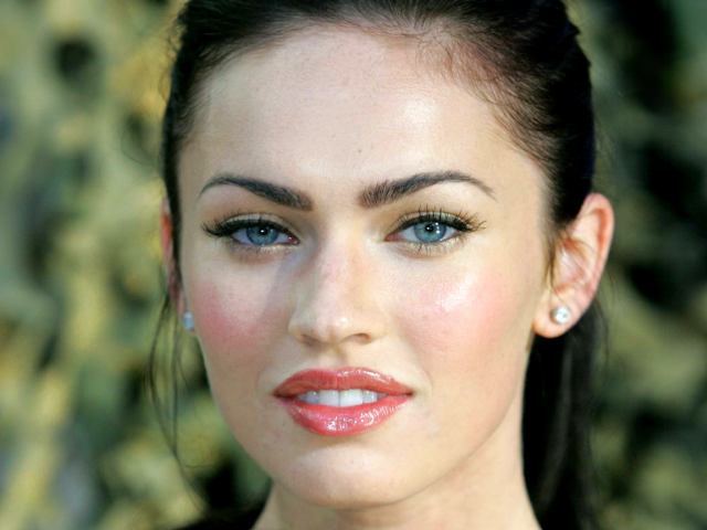 Woman red lipstick black dress #2 free wallpaper - medium preview image