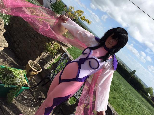 Woman costume sun pink scarf free wallpaper - medium preview image