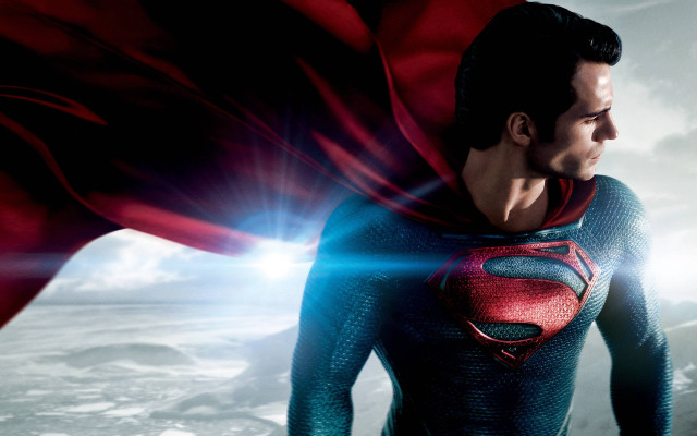 Man superman suit red cape #2 free wallpaper - medium preview image