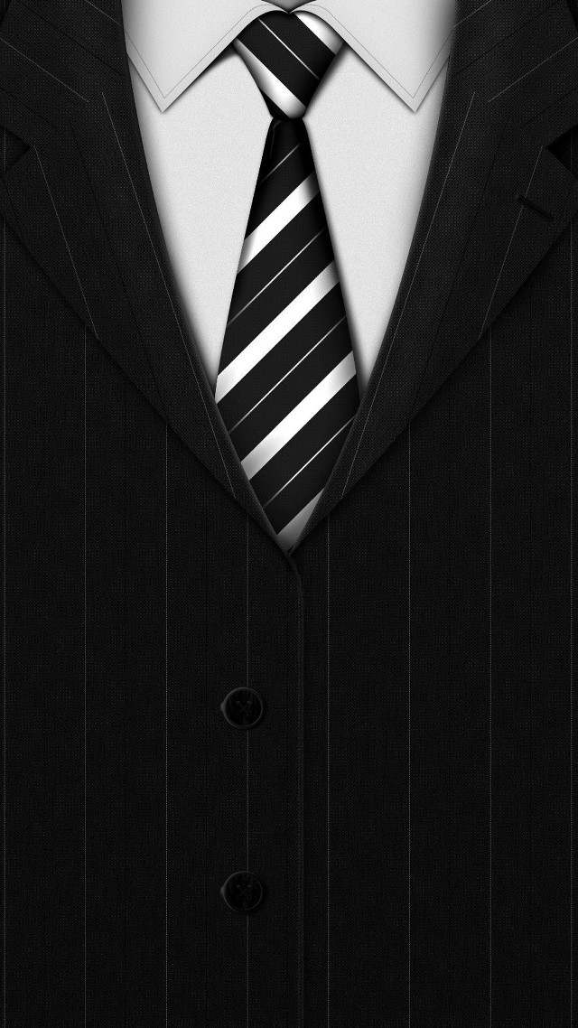 Man suit tie white shirt free wallpaper - medium preview image