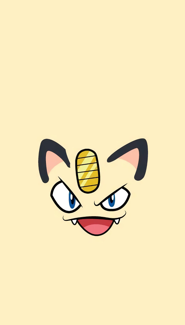 Cartoon happy smiling face with free wallpaper - medium preview image