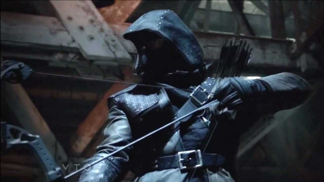 Man black outfit bow arrow #8 free wallpaper - medium preview image